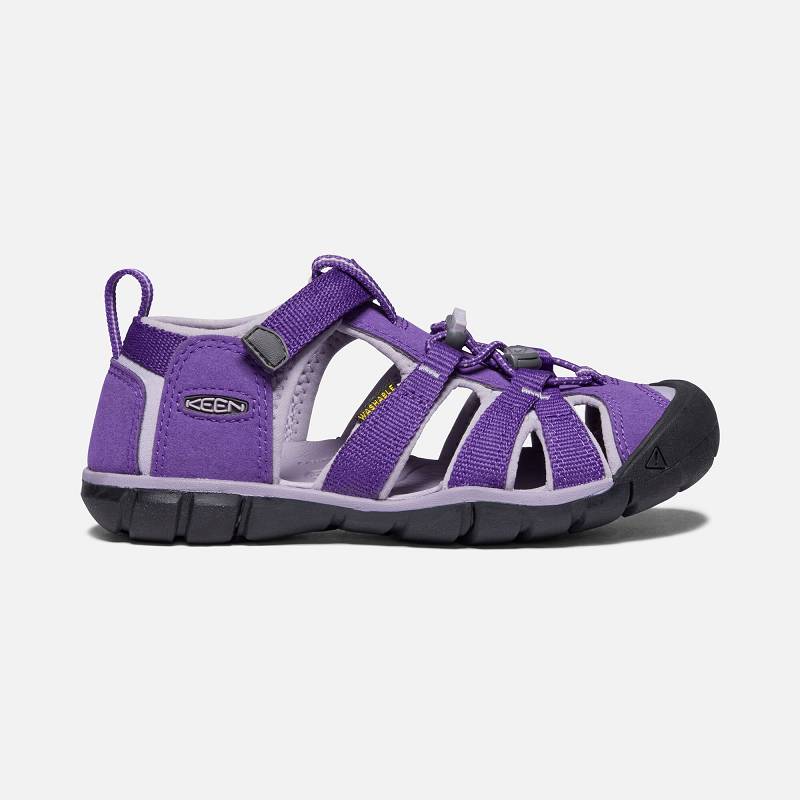 Keen Seacamp II CNX Wassersandalen Kinder DE-79186 Royal Purple/Lavender Gray - Keen Kinderschuhe Li